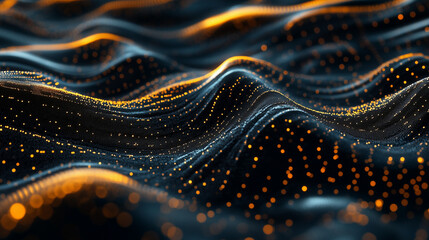 Canvas Print - ultra futurist tech abstract background. generative ai