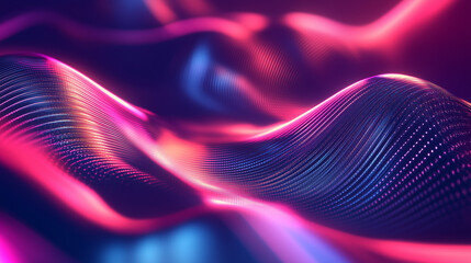 Canvas Print - ultra futurist tech abstract background. generative ai