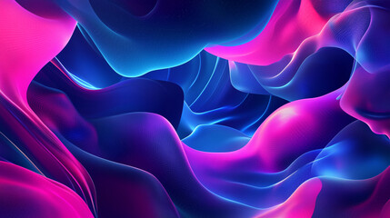 Canvas Print - ultra futurist tech abstract background. generative ai