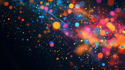 Wall Mural - digital background for tech, ai, data, audio, graphics, and more