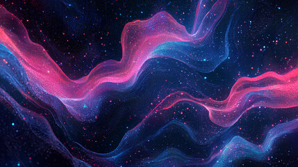 Wall Mural - digital background for tech, ai, data, audio, graphics, and more