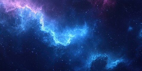 Wall Mural - Galaxy with stars