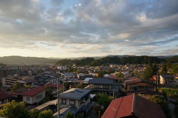 view of the city