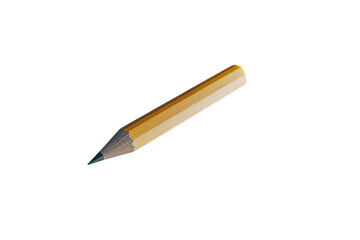 Close-up of a Sharpened Pencil Ready for Drawing