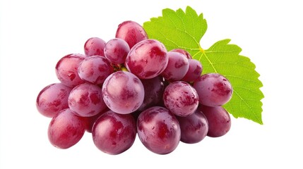 Wall Mural - Close-up of grape cluster