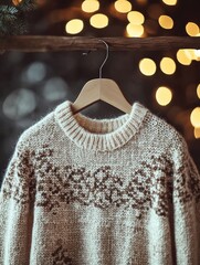 Wall Mural - Christmas Sweater on Rack