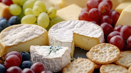 Cheese & Grapes Platter.