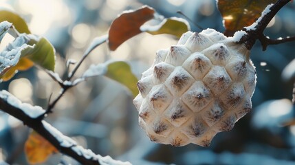 Poster - Snow-Covered Fruit.