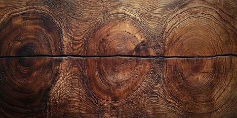 Canvas Print - Natural Wood Texture with Unique Patterns and Grain