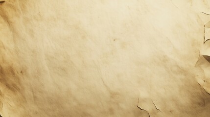 Aged Yellow Paper Texture Background