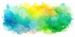 © somsak - Abstract watercolor painting in bright pastel colors with green, blue, and yellow hints , Abstract, watercolor, painting, bright