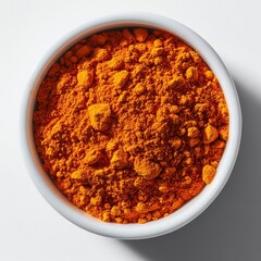 Sticker - Turmeric Powder in a White Bowl