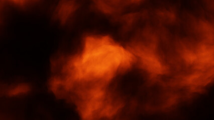 Wall Mural - artistic dark orange red fire flames texture illustration background.
