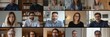 © Anat art - A collection of diverse individuals appears on a video call, each in their well-lit home environments, engaged in conversation. Generative AI