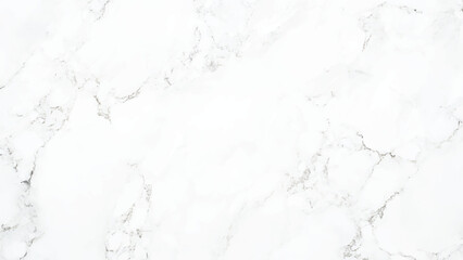 Sticker - White marble texture and background. Marble granite white panorama background wall surface black pattern graphic abstract.