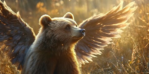 bear guardian angel -