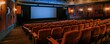 © farhan - A boutique cinema with plush seating, an artisanal snack bar, and a selection of independent and foreign films projected in a cozy atmosphere