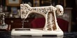 © Brian - skeleton sewing machine made of bones
