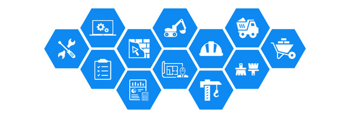 construction , civil engineering , architecture concept vector illustration