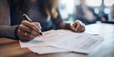 Aufkleber - Financial Advisor Consultation: Create an image of a financial advisor sitting with clients, discussing financial plans with charts and documents on the table, emphasizin