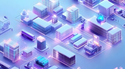 Wall Mural - Isometric global logistics network showcases fast delivery, online shopping, secure money transfers, and protection for internet payments, emphasizing global connectivity