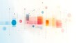© Bos Amico - Minimalist digital pattern featuring clean geometric lines subtle gradient effects and an efficient data visualization aesthetic