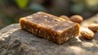 © ProArtStock - Protein snack energy bar made from almonds, nuts, and oats cereal