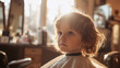 © kusum - Portrait of a innocent kids salon for hair cut