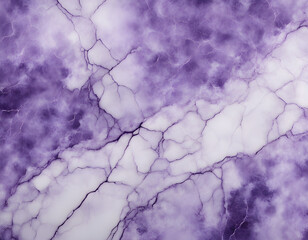 Sticker - Purple and lilac crackled marble background