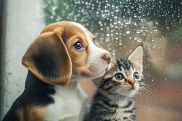 beagle puppy portrait