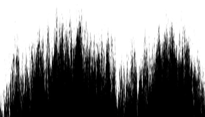Leinwandbilder - Abstract grunge dissolve style overlay with a transparent background. Png overlay background