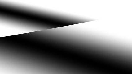 Leinwandbilder - Modern abstract overlay transparent background texture with layers of black and gray transparent material in grunge lines in random geometric