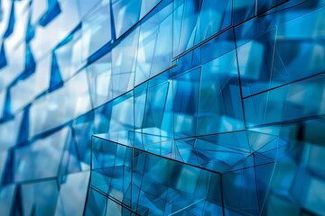 Poster - Geometry shape technology background