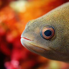 Canvas Print - Moray Isolated