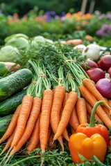 Canvas Print - Vegetable Harvest Basket