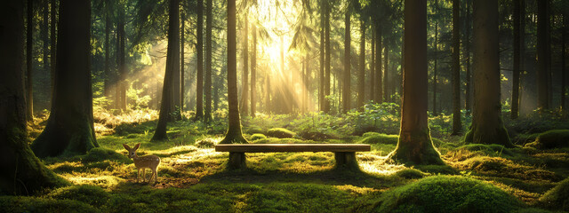  Tranquil Woodland Clearing