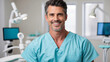 © P_edits - Male Dentist in Confident Pose