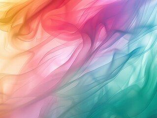 Canvas Print - Abstract background with flowing colors. AI.