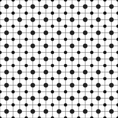 Poster - A grid with large and small points at the intersections. Can be seamless.