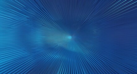 Wall Mural - Blue gradient lines forming a modern geometric pattern