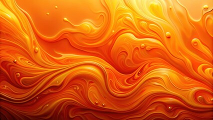 Abstract art orange gradient paint background with liquid fluid grunge texture , abstract, art, orange, gradient, paint