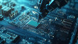 © bephoto - 精密な電子回路製造過程