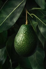 Wall Mural - Avocado on Tree Branch