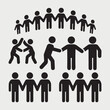 © zrgraphicstore - Group of people icon vector illustration