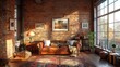 © Pat J. - Cozy brick wall with a warm, inviting feel