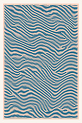 Wall Mural - wave pattern print. wall art. modern art. created with generative ai technology