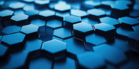 hexagon shape as wall background	