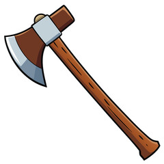 Forester’s Axe Vector illustration.