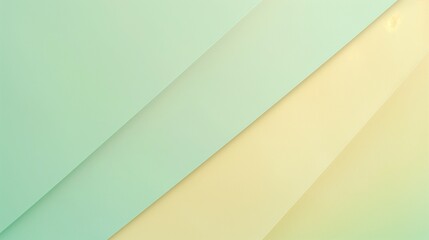 Canvas Print - Seamless gradient paper texture transitioning from mint green to soft yellow, perfect for a fresh and uplifting abstract background.