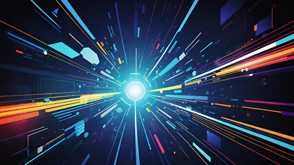 Abstract technology background concept.
